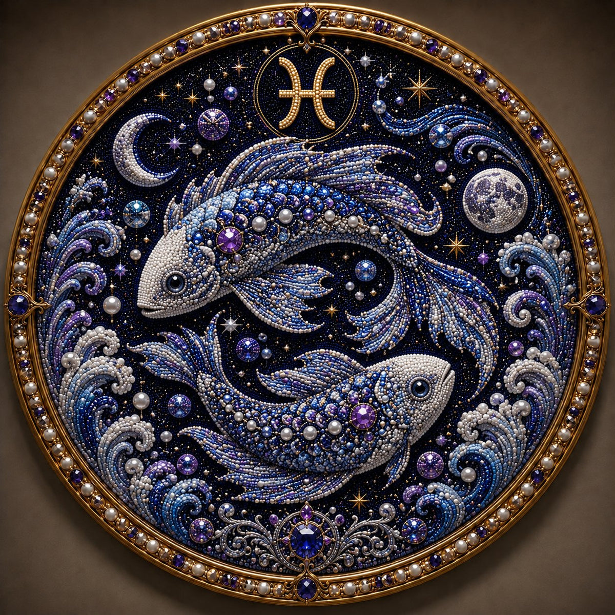 โ12 Zodiac Signs Pearl Art Kit ๐Buy 2+ Get Free Shipping