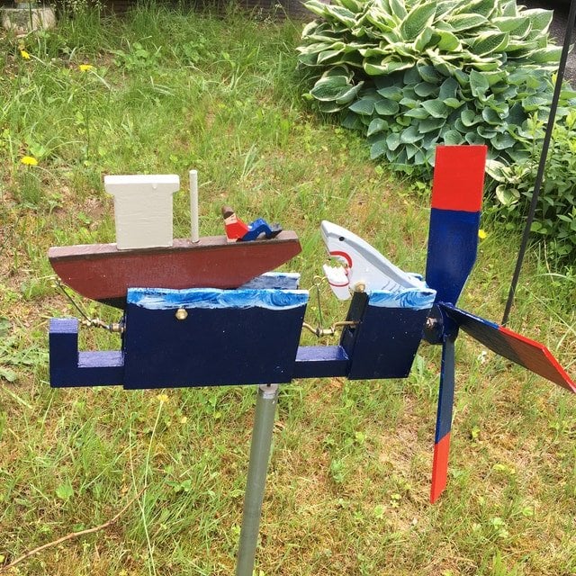 Last Day 49%OFF -JAWS Disaster Whirligig - Funny Garden Decor