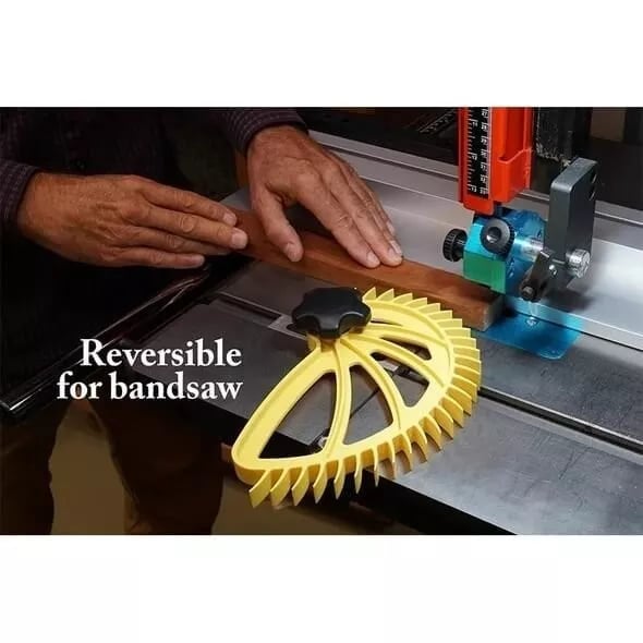 Premium Featherboard & Push Block For Table Saws, Router Tables, and Band Saws