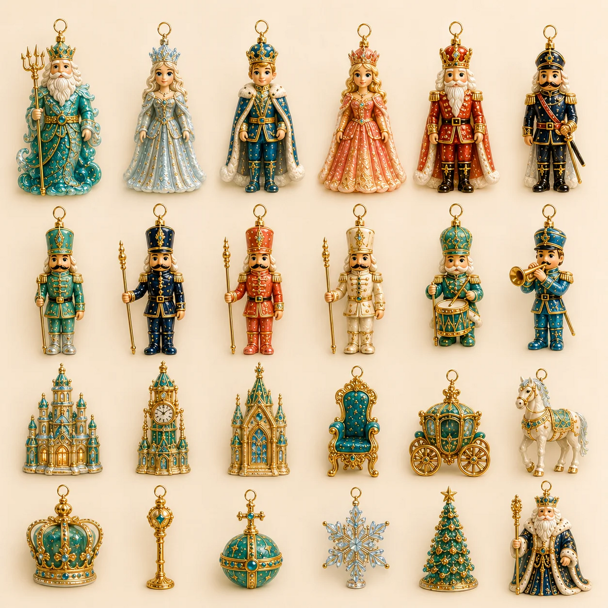 ππ Limited Edition!π₯π2026 Royal Christmas Palace Luxury Countdown Gift Set