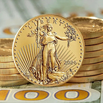 🔥Last 10 sets!!! 2026 American Gold Eagle - 40th Anniversary Gold Coin Represents A Historical Milestone