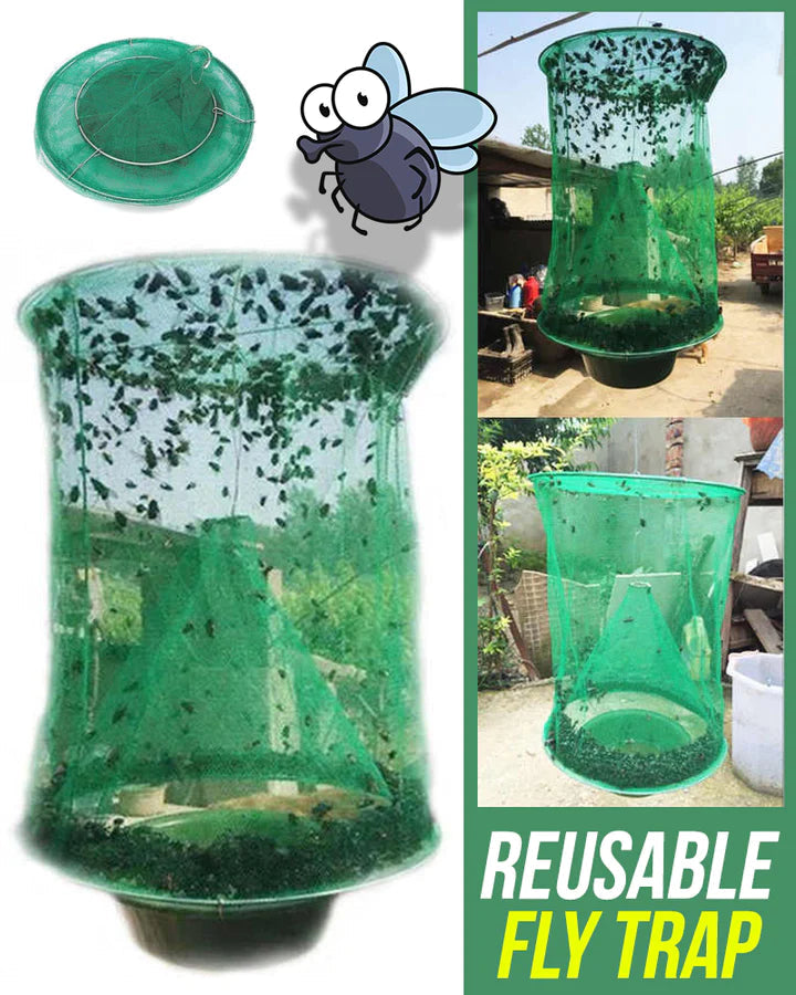 FAST FLY CATCHER™ - 100% NON TOXIC - REUSABLE