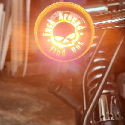 Funny Motorcycle Lens Cover ( 1 pair )
