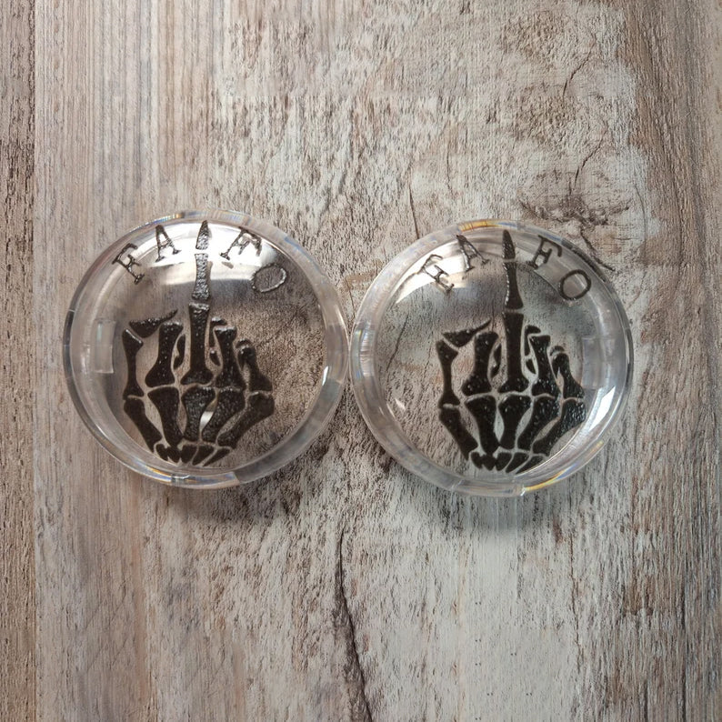 Funny Motorcycle Lens Cover ( 1 pair )