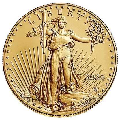 ❗❗🔥Last 10 sets!!! 2026 American Gold Eagle - 40th Anniversary Gold Coin Represents A Historical Milestone