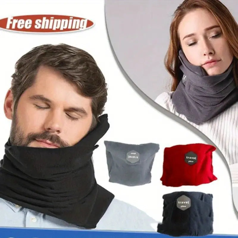 Soft and Supportive Travel Pillow