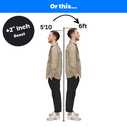 HeightBoost™ 2.0 | Instant Confidence Boost