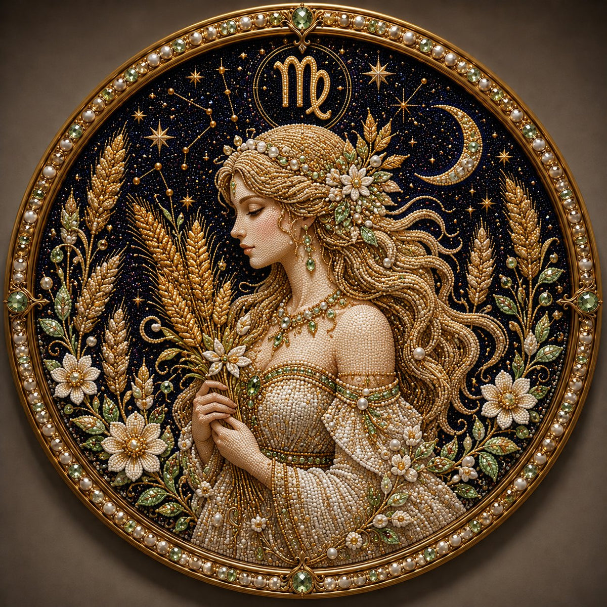♈12 Zodiac Signs Pearl Art Kit 🌙Buy 2+ Get Free Shipping