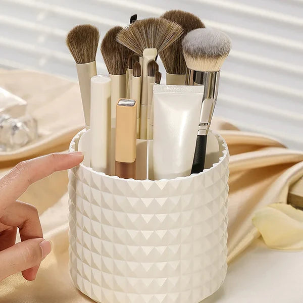 🎅Christmas Hot Sale-🎁360° Rotating Dustproof Large-Capacity Makeup Box
