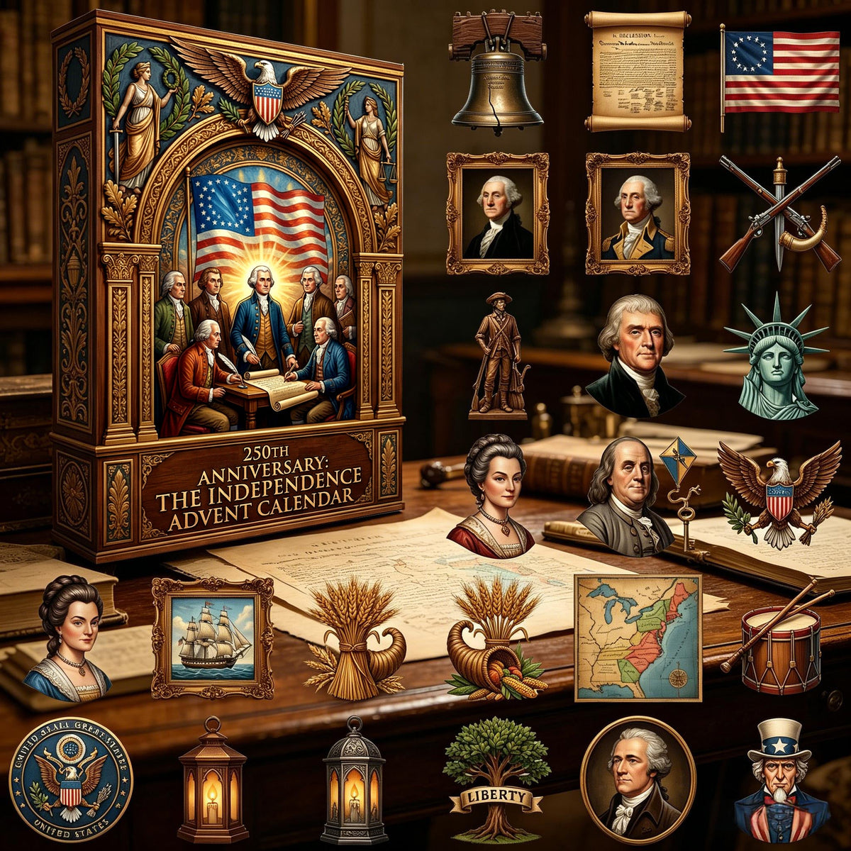 🇺🇸 America's 250th Anniversary: The Independence Advent Calendar