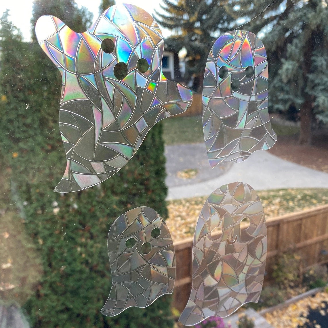 Ghosts Window Stickers