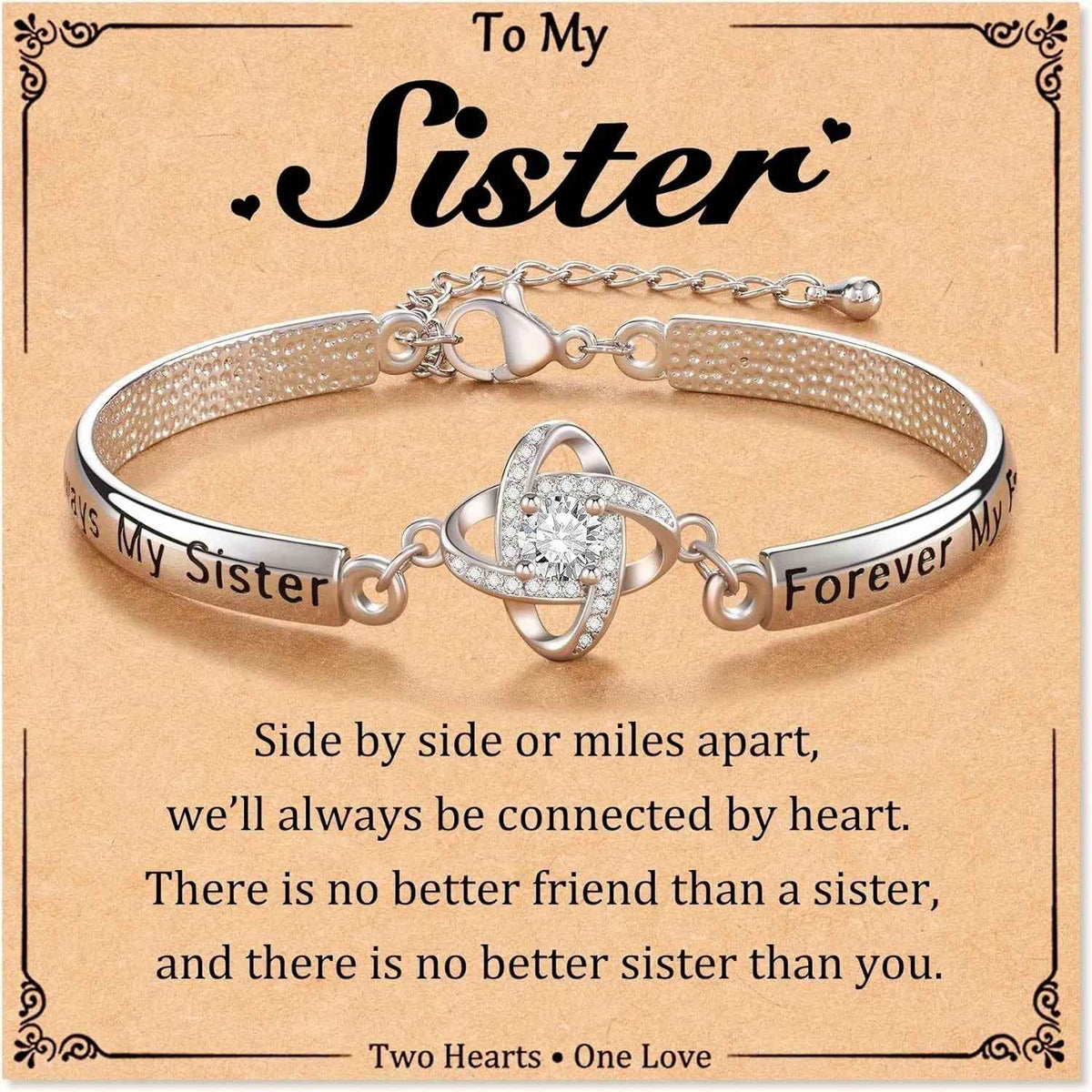 🍀The Lucky Four-Leaf Clover Bracelet A symbol of luck, love, and the bond between best friends.