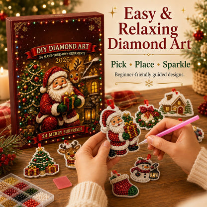 🔥Last Day 50% OFF - 🎄🎅 24 Christmas Ornaments To Make & Hang
