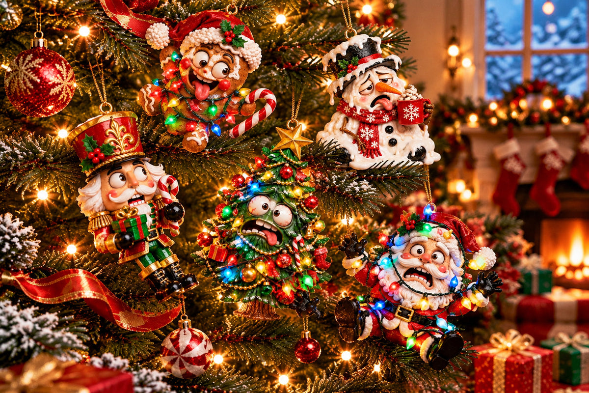 🔥 LIMITED TIME 50% OFF – 🎄😂 Funny Christmas Ornaments