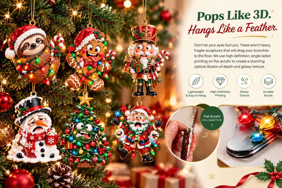 π₯ LIMITED TIME 50% OFF β ππ Funny Christmas Ornaments