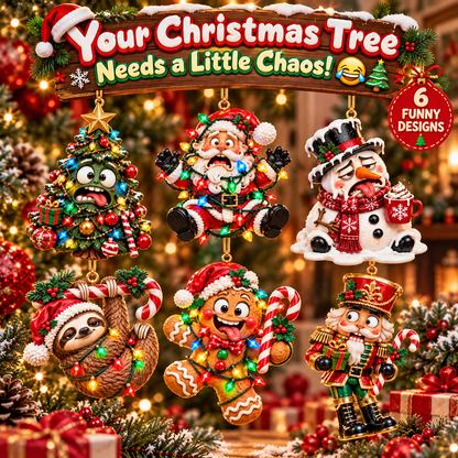 🔥 LIMITED TIME 50% OFF – 🎄😂 Funny Christmas Ornaments