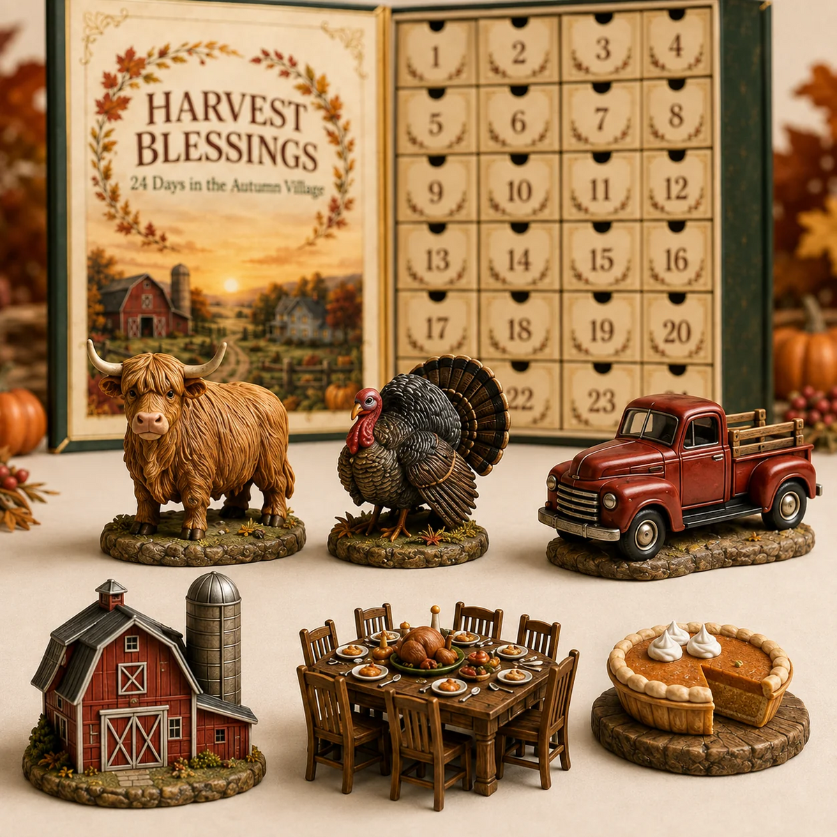 🎉🇺🇸 Limited Edition! 🔥 Only 250 Available! 🌟Harvest Blessings Advent Calendar 2026