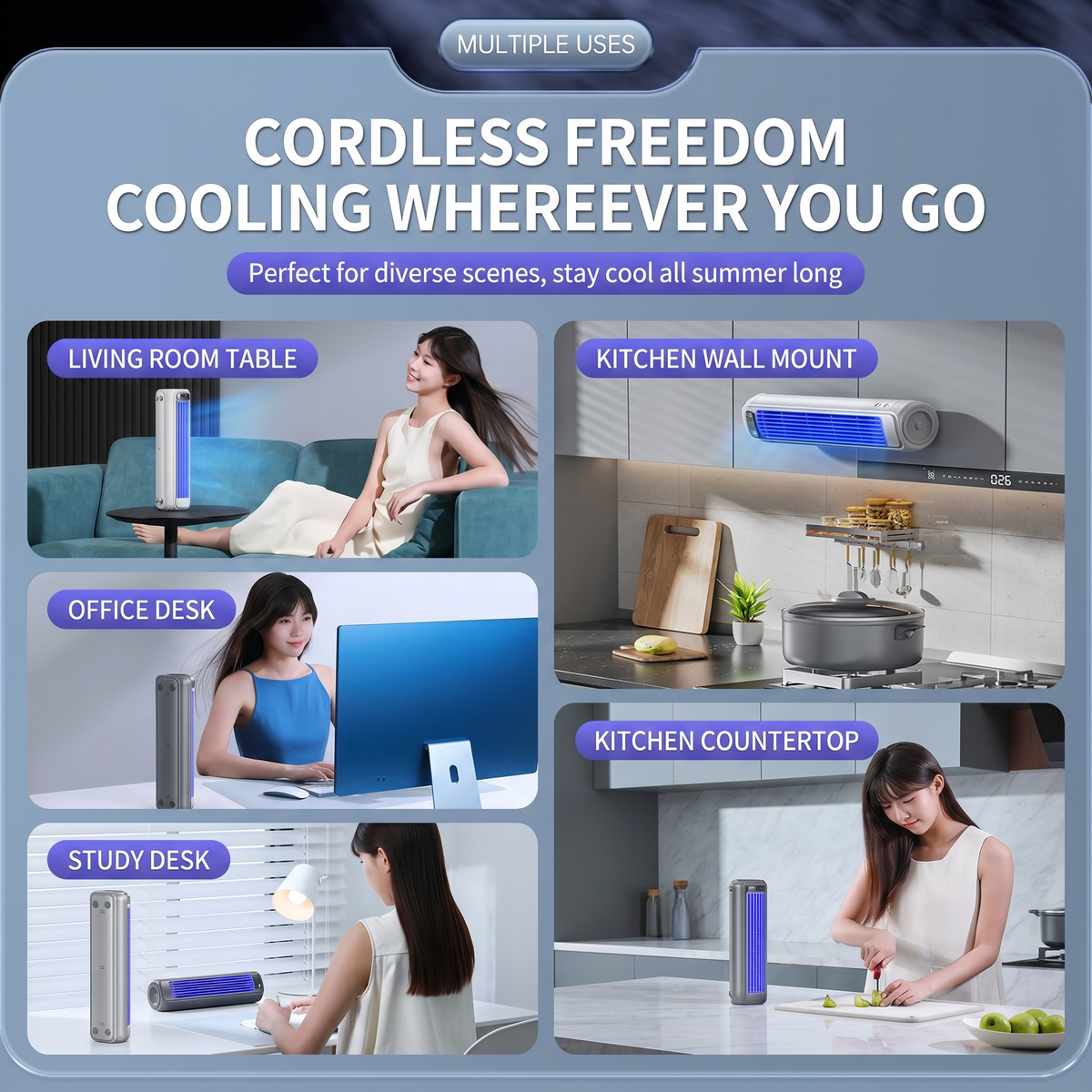 ☀️Summer Best-Seller: 50% OF — 2026 New Portable Air Conditioner