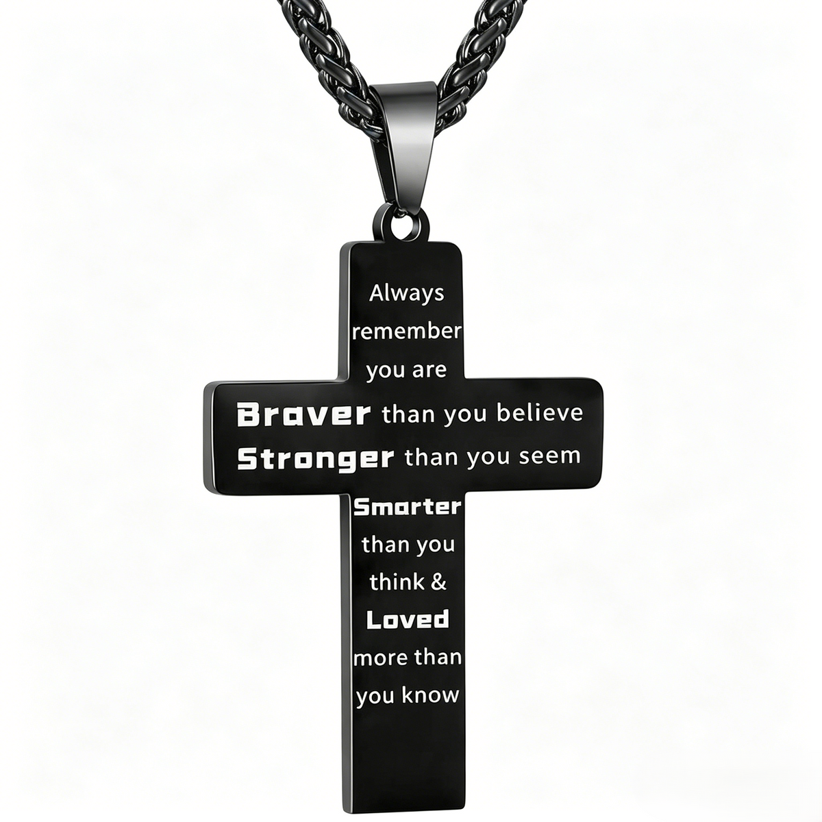 ✝️ Stainless Steel Cross Necklace